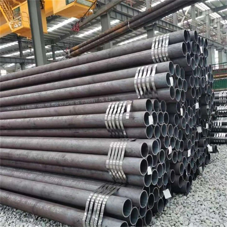 Carbonio ASTM A106 gr. B Tubo saldato con cucitura diritta