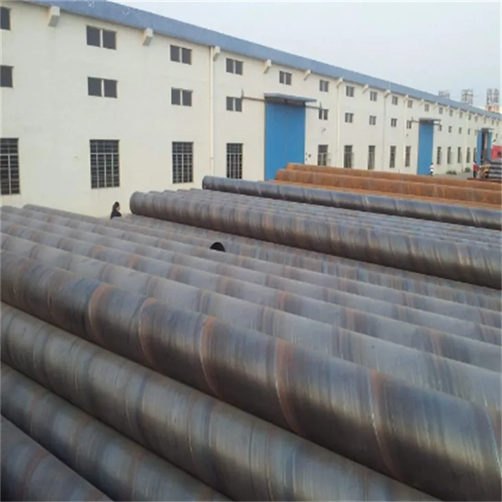 Tubo in acciaio a spirale senza saldatura S235j saldato al carbonio