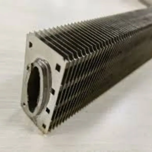 Tubo ellittico con tubo ad alette rettangolari| Tubo alettato ovale