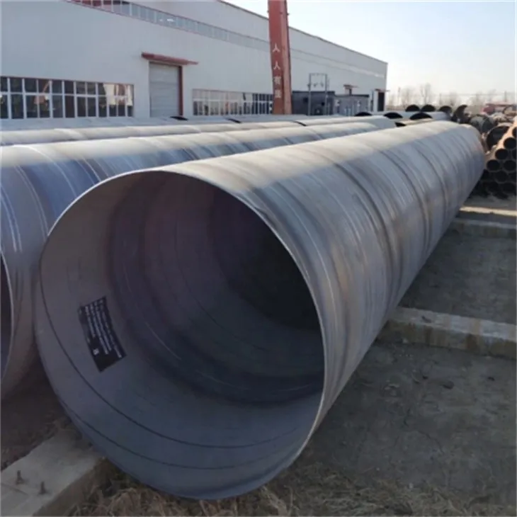 Tubo in acciaio saldato a spirale zincato