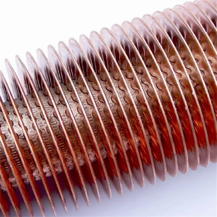 Tubo alettato del condensatore di calore