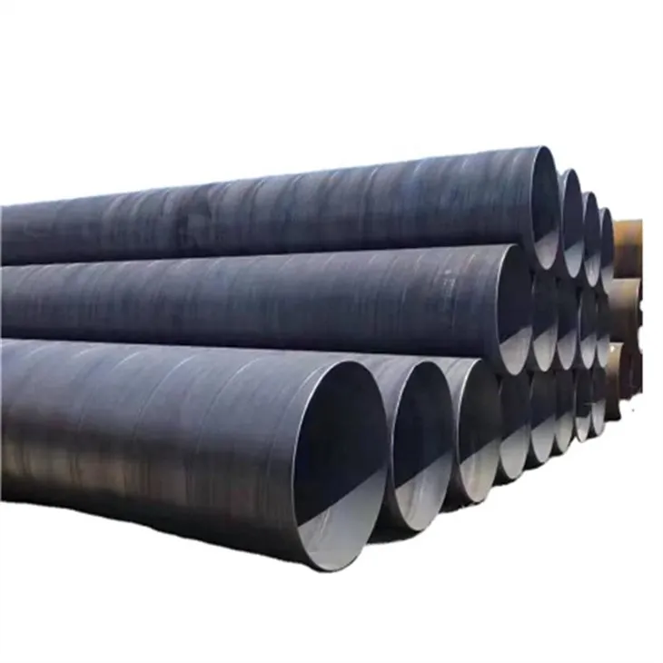 Tubo saldato a spirale SSAW in acciaio al carbonio di grande diametro da 800 mm