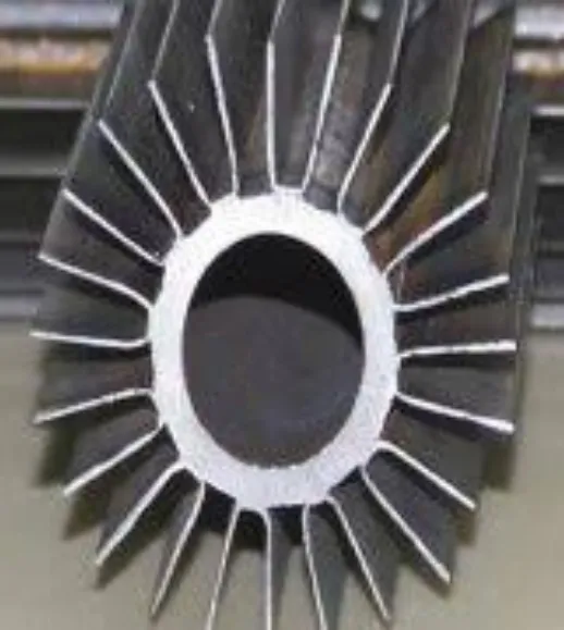 Tubo ad aletta tipo LFW| Tubo alettato longitudinale