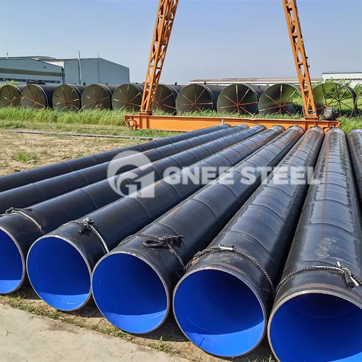 Tubo con rivestimento in PE DIN30670