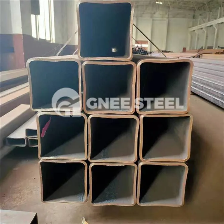 Q460 tubo rettangolare in carbonio