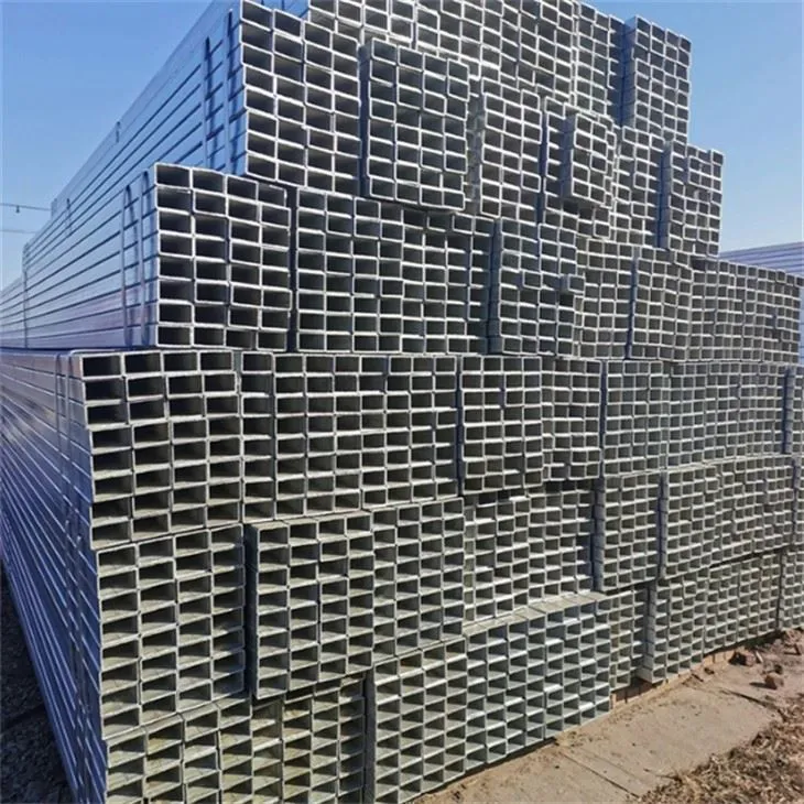 Tubo zincato quadrato saldato senza saldatura St37